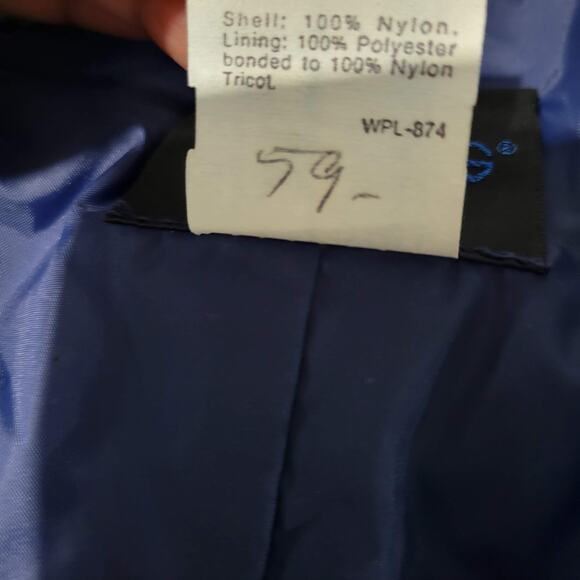 White Stag Bib Overalls Blue Snow Pants Suspenders Snow Suit Ski 80s Size 38 Men - Picture 14 of 14